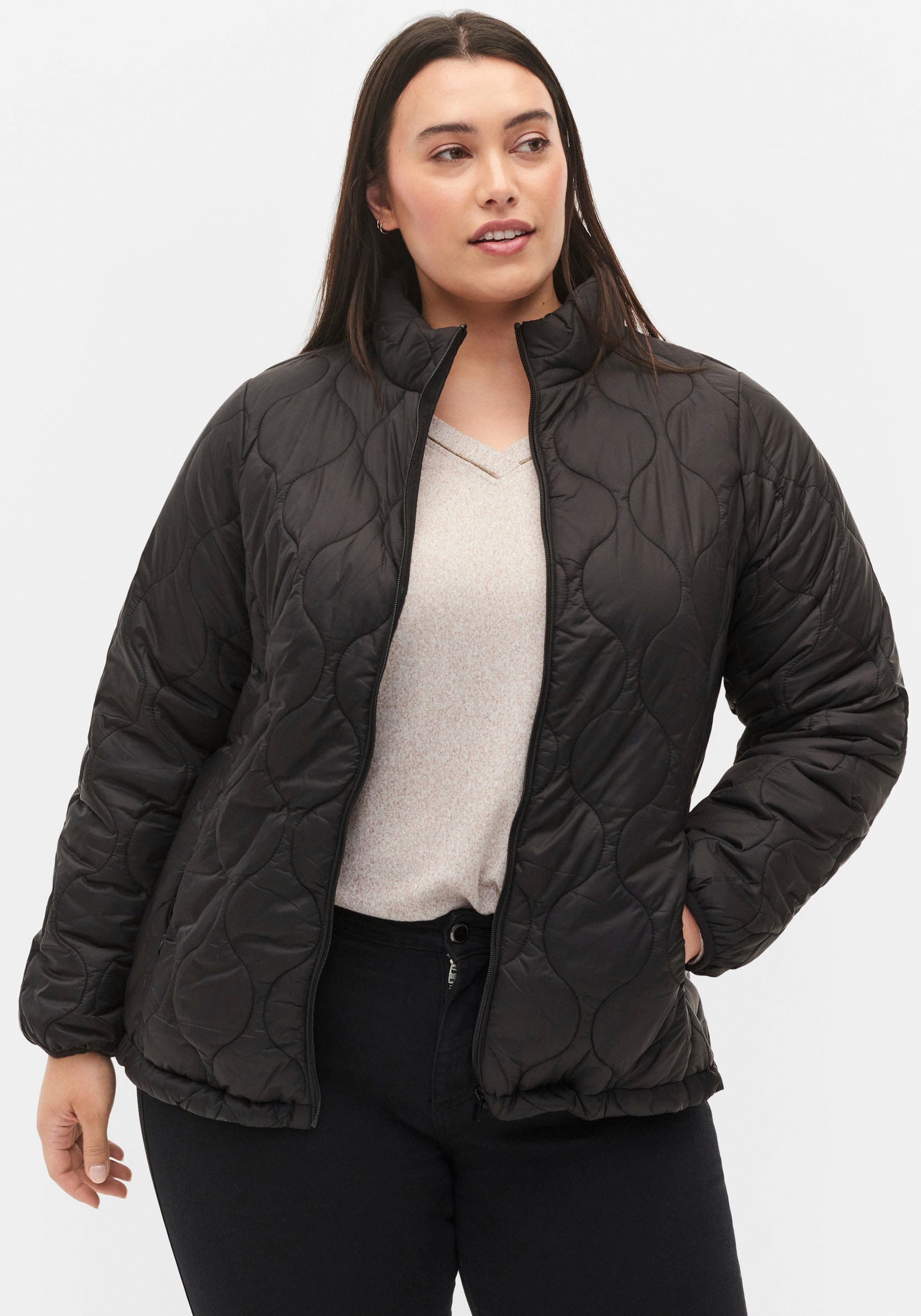 Zizzi Steppjacke »Zizzi JACKET« von Zizzi