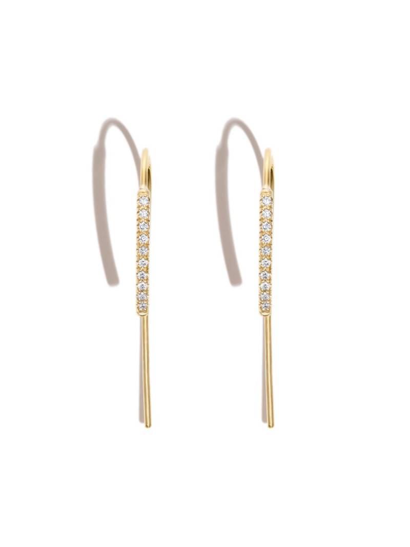 Zoë Chicco 14kt yellow gold diamond earrings von Zoë Chicco