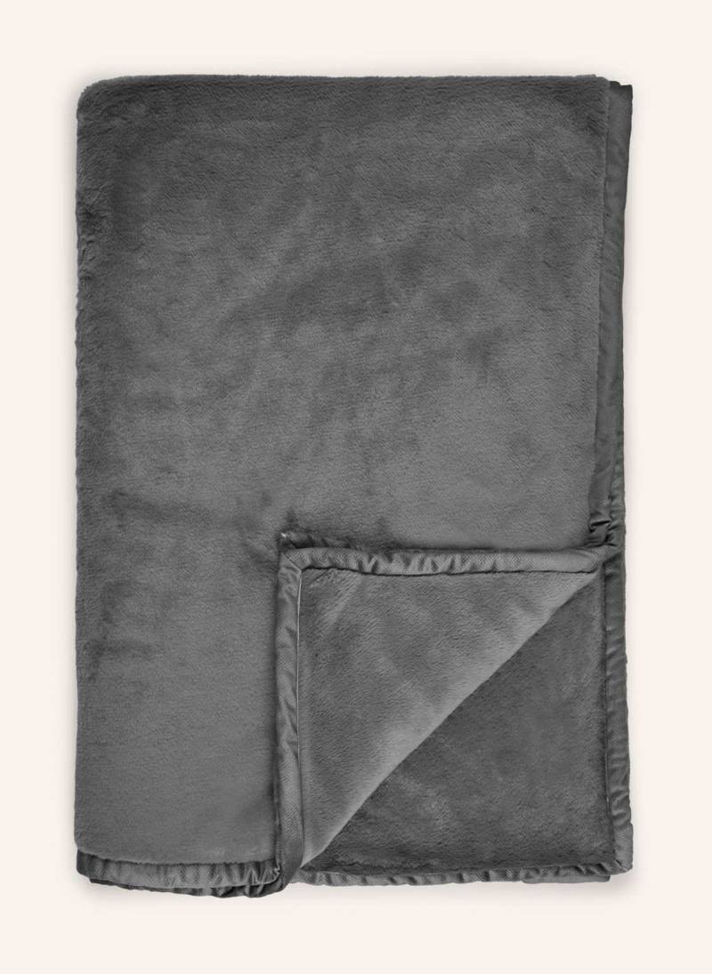 Zoeppritz Kunstfell-Plaid The Blanket grau von Zoeppritz