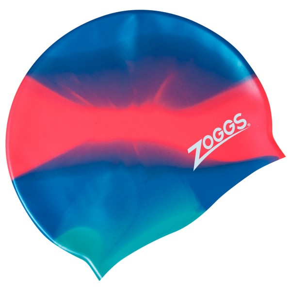 Zoggs - Kid's Silicone Cap Multi Colour - Badekappe blau/rosa von Zoggs