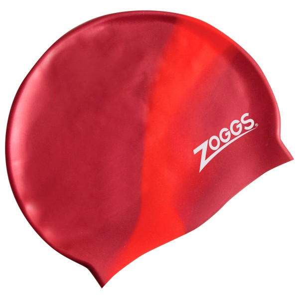 Zoggs - Kid's Silicone Cap Multi Colour - Badekappe rot/rosa von Zoggs