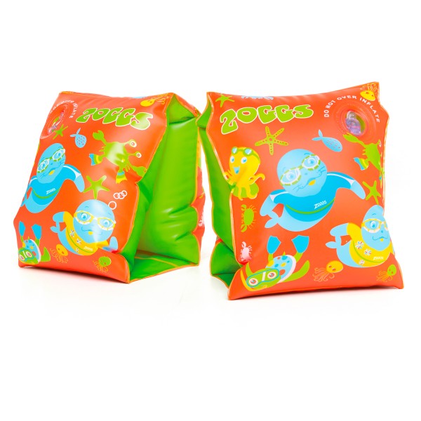 Zoggs - Kid's Zoggy Swim Bands - Schwimmhilfe Gr Years 1-6 rot/grün von Zoggs