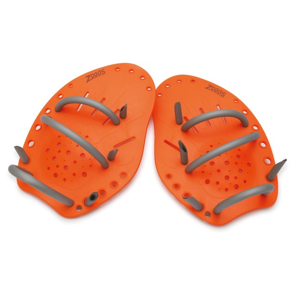 Zoggs - Matrix Hand Paddles - Schwimmhilfe Gr M orange/grau von Zoggs