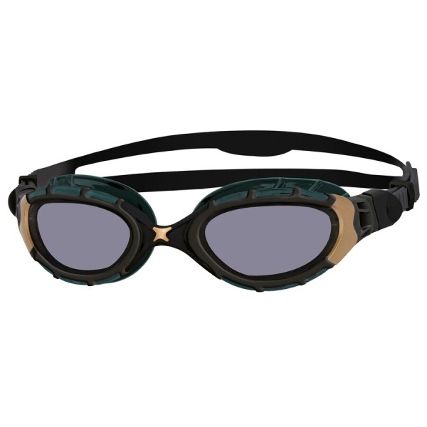 Zoggs - Predator Flex Titanium Reactor - Schwimmbrille Gr Small schwarz von Zoggs