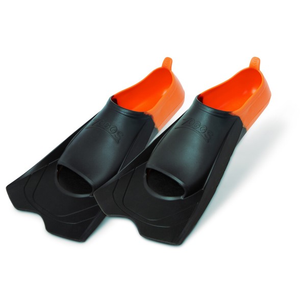 Zoggs - Short Blade Eco Fins - Schwimmflossen Gr 35-36;37-38;39-40;41-42;43-44;45-46 schwarz/orange von Zoggs