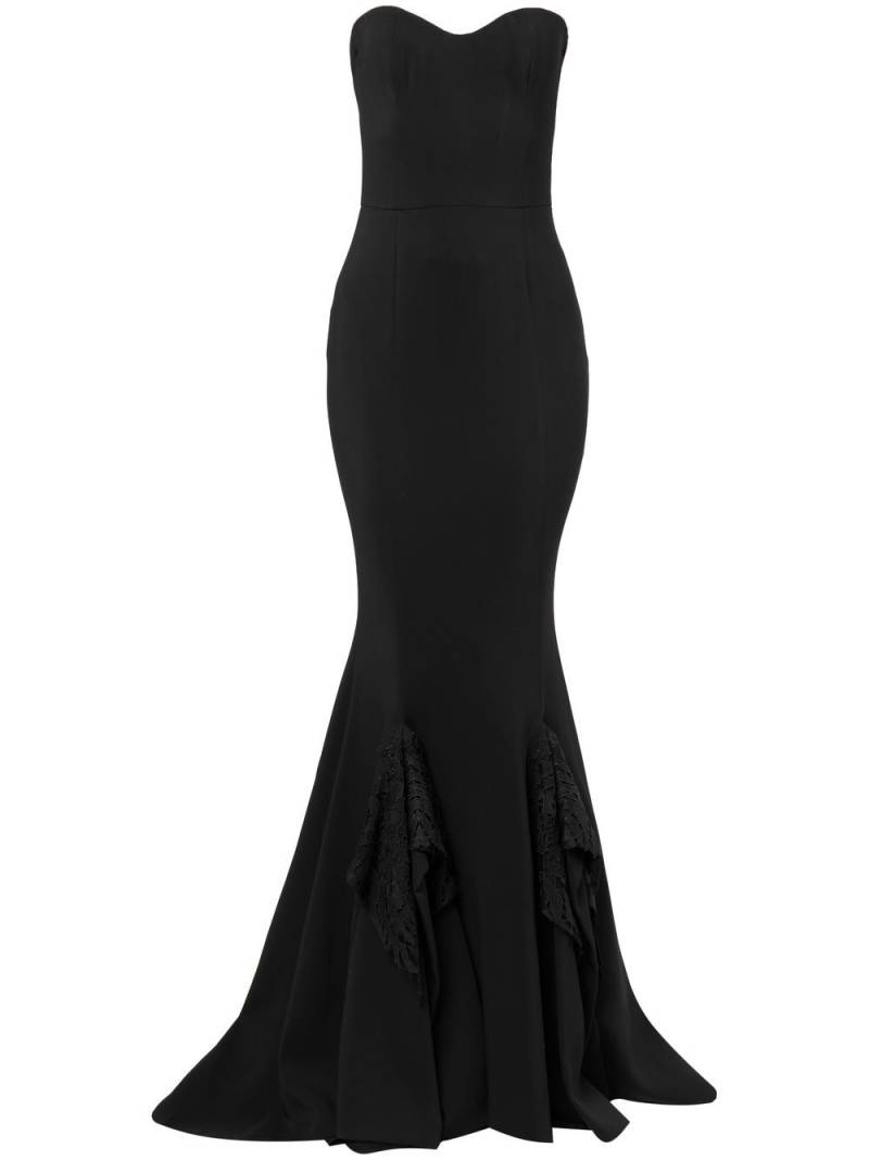 Zuhair Murad Cady fishtail maxi dress - Black von Zuhair Murad