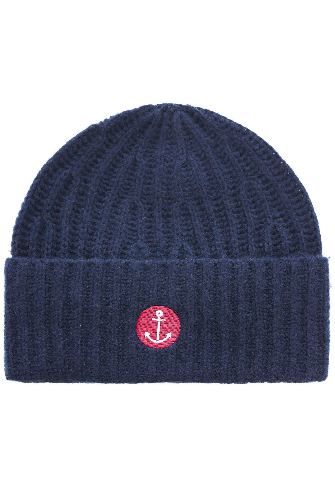 Zwillingsherz Beanie »Beanie mit Anker Stickerei«, (Packung), mit auffälligem Anker-Motiv von Zwillingsherz