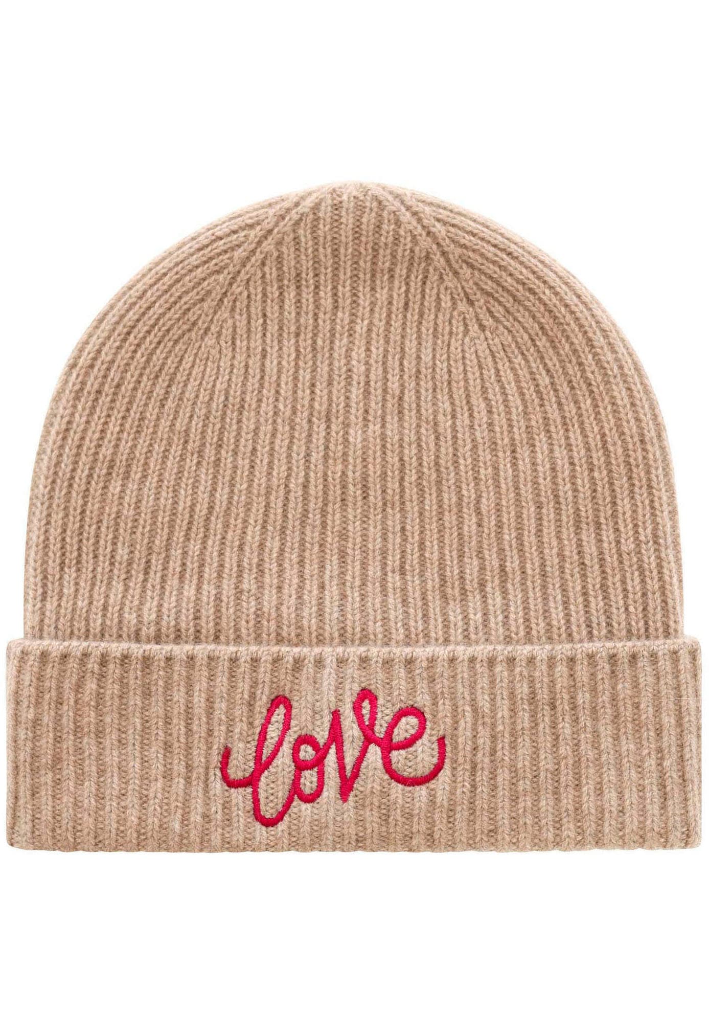 Zwillingsherz Beanie »Beanie mit Love Stickerei«, (Packung), mit dekorativer Stickerei von Zwillingsherz