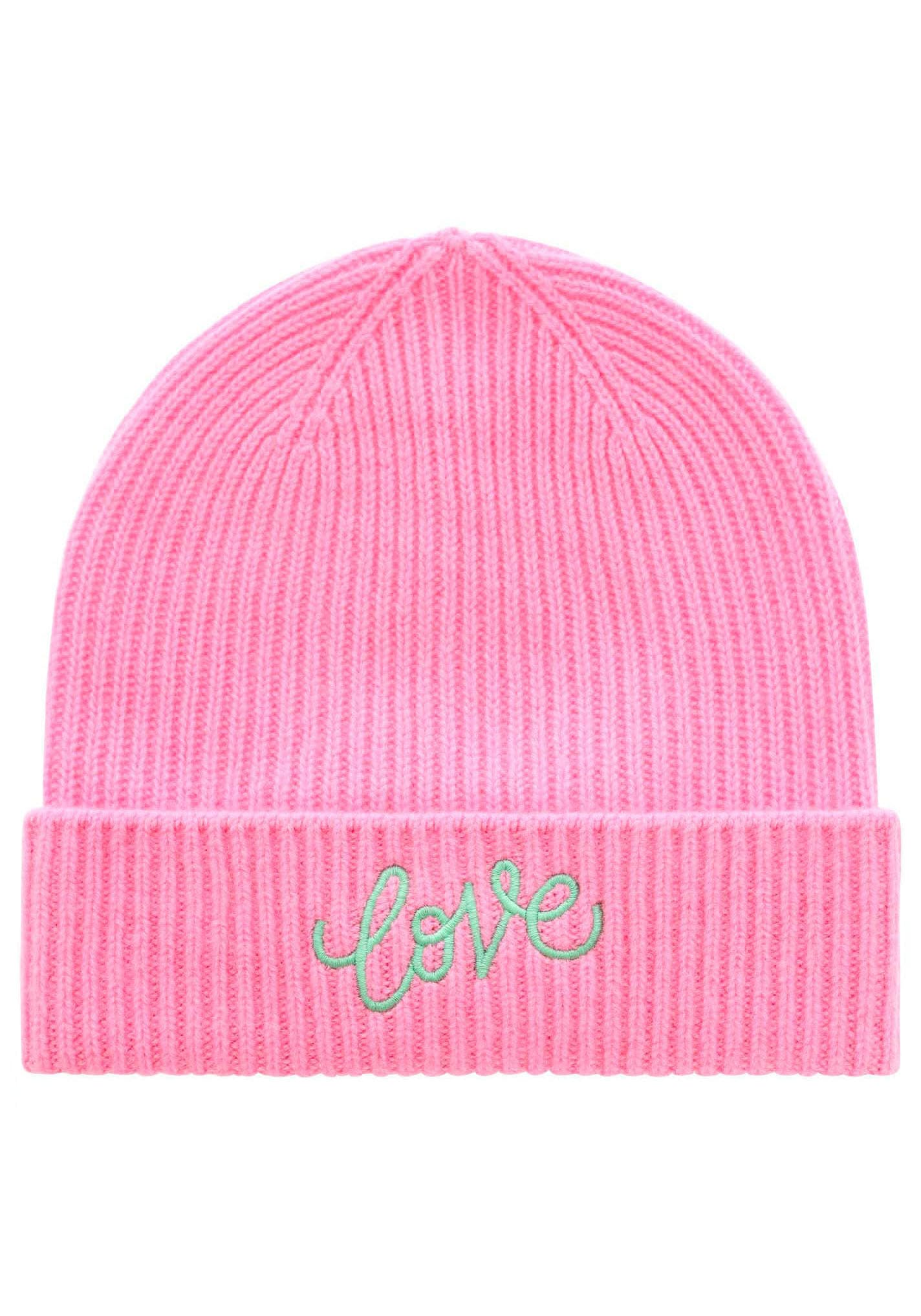 Zwillingsherz Beanie »Beanie mit Love Stickerei«, (Packung), mit dekorativer Stickerei von Zwillingsherz