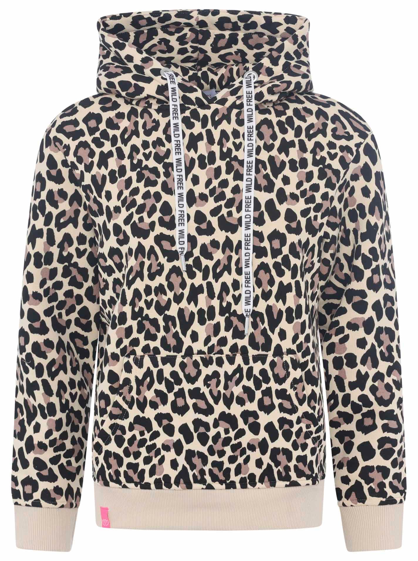 Zwillingsherz Hoodie »"Classic Leo AOP"«, Leo Allover mit Kängurutaschen von Zwillingsherz
