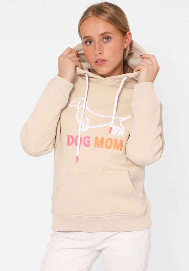 Zwillingsherz Hoodie »"Dog Mom"«, mit Kapuze, Hundemotiv und Fronttaschen von Zwillingsherz