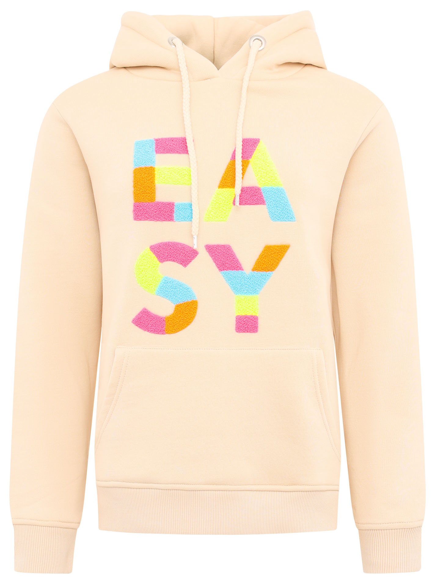 Zwillingsherz Hoodie »"EASY"«, mit buntem Easy Schriftzug von Zwillingsherz