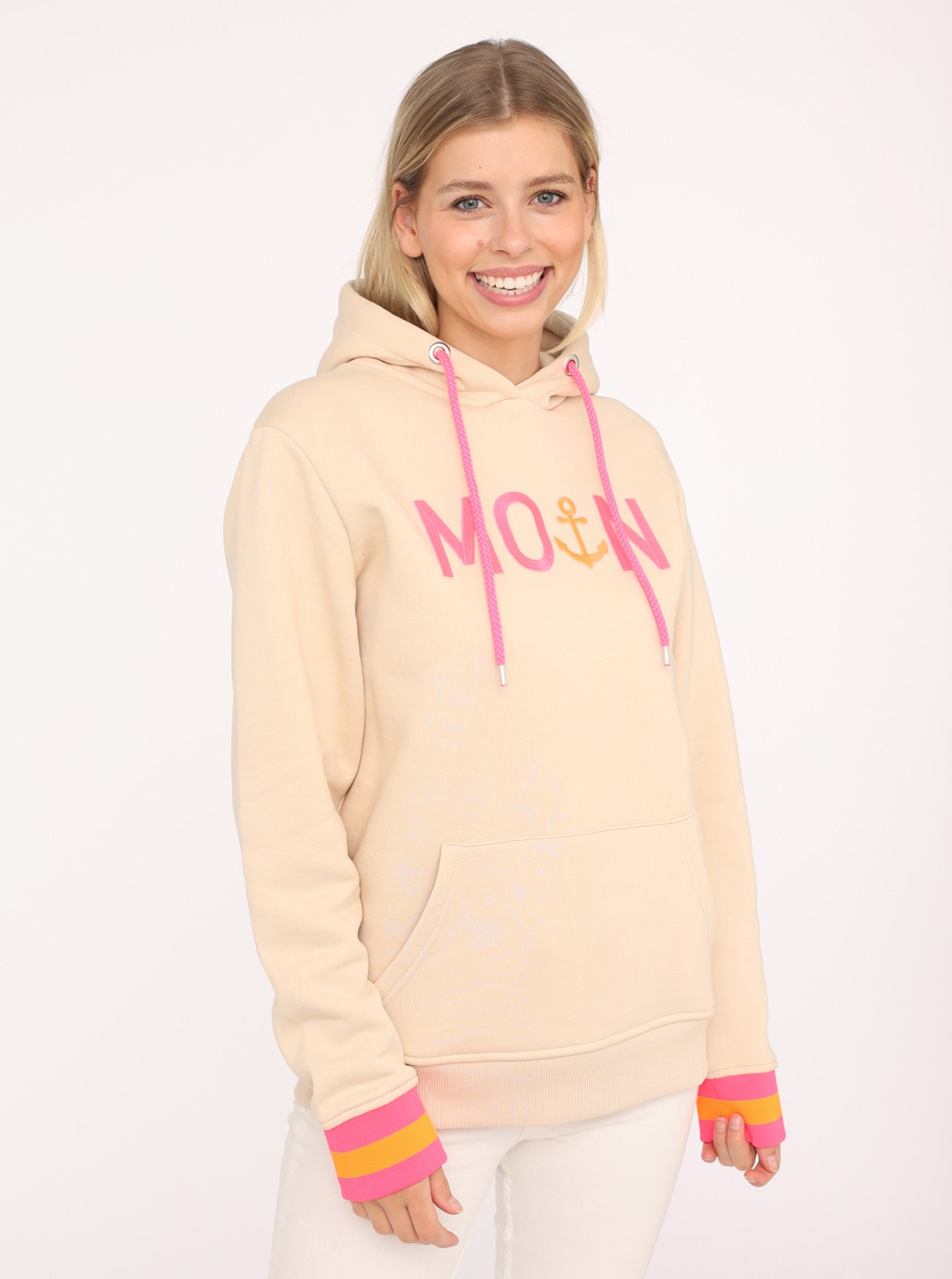 Zwillingsherz Hoodie »"Rahel"«, Mit Kontrastbündchen und Fronttasche Zwillingsherz Hoodie »"Rahel"«, Mit Kontrastbündchen und Fronttasche von Zwillingsherz