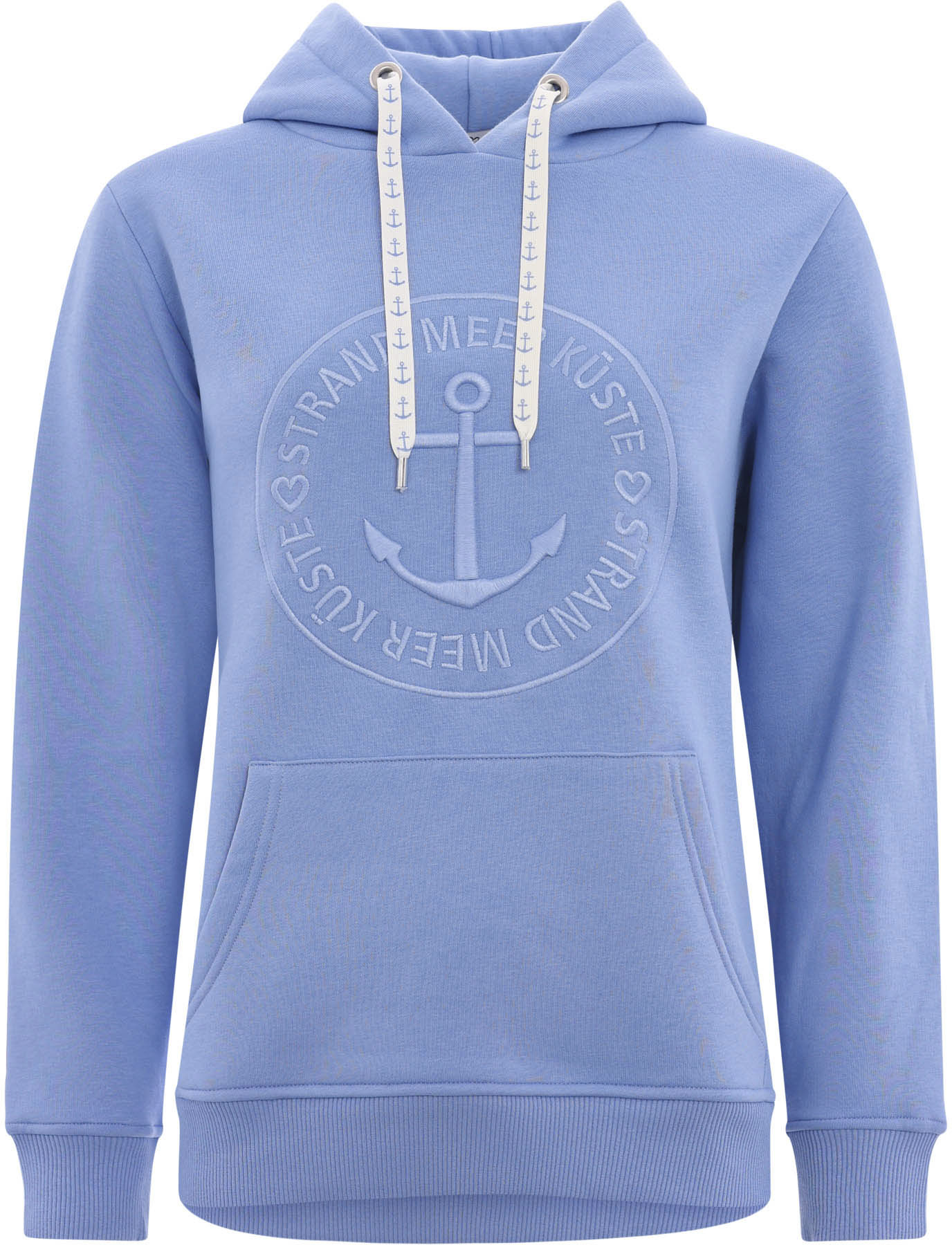 Zwillingsherz Hoodie »Strand Meer Küste«, mit Kapuze und gleichfarbig gesticktem Ankermotiv Zwillingsherz Hoodie »Strand Meer Küste«, mit Kapuze und gleichfarbig gesticktem Ankermotiv von Zwillingsherz
