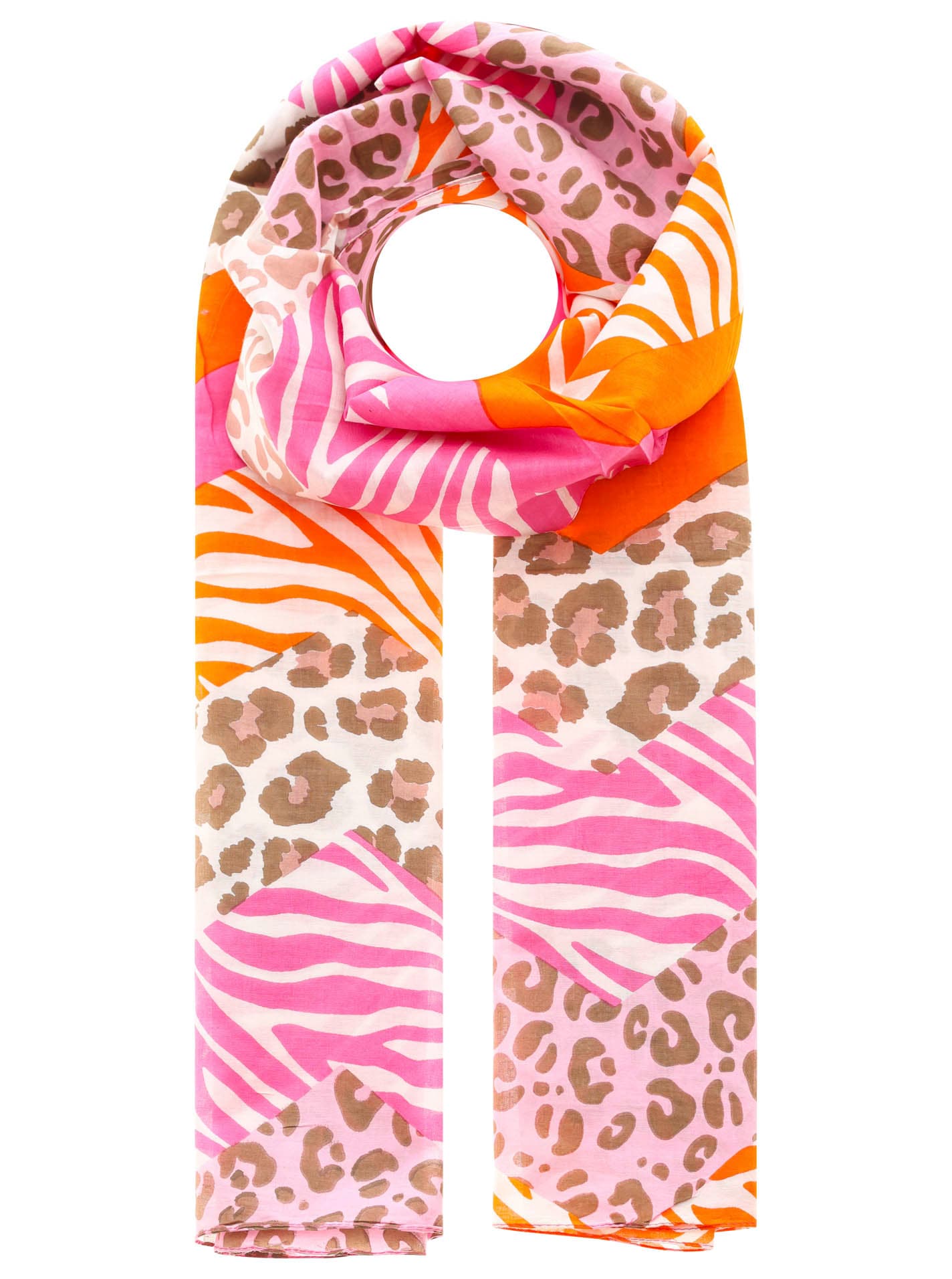 Zwillingsherz Modeschal »"Leo Zebra Zickzack"«, mit besonderem farbenfrohem Muster Zwillingsherz Modeschal »"Leo Zebra Zickzack"«, mit besonderem farbenfrohem Muster von Zwillingsherz