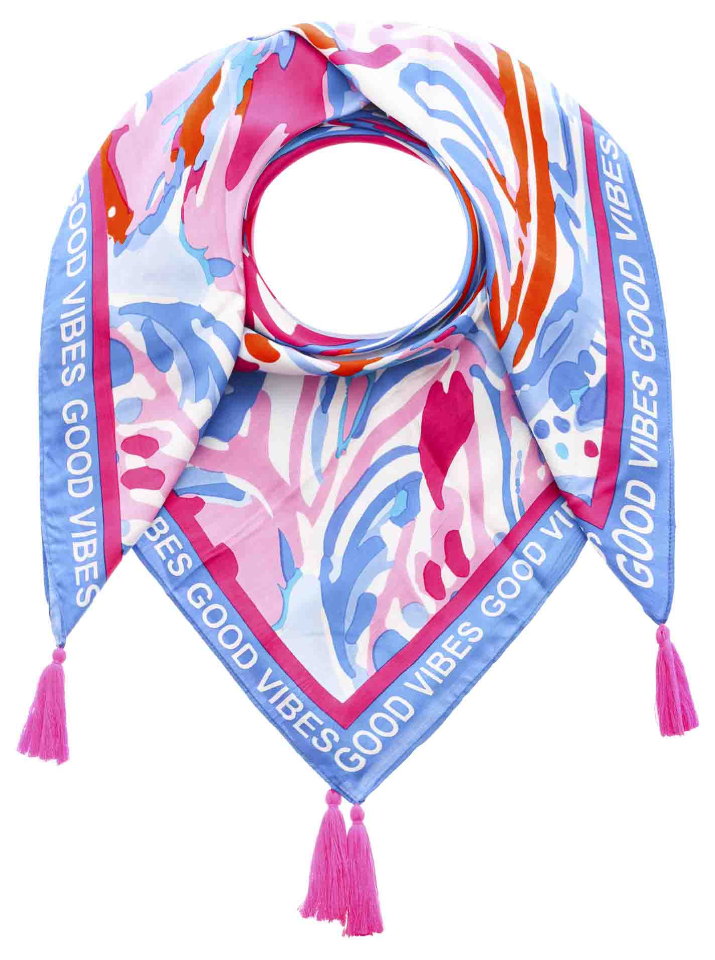 Zwillingsherz Modetuch »"Blumentraum"«, mit Blüten und Tasseln Zwillingsherz Modetuch »"Blumentraum"«, mit Blüten und Tasseln von Zwillingsherz