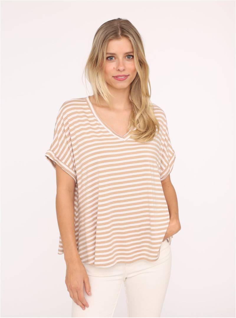 Zwillingsherz T-Shirt »"Maritime Streifen"«, mit hohem Viskoseanteil, One Size von Zwillingsherz