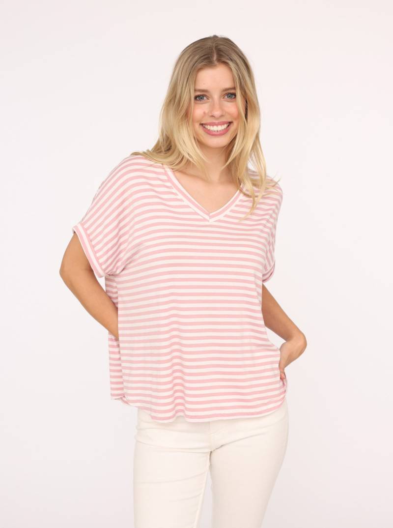 Zwillingsherz T-Shirt »"Maritime Streifen"«, mit hohem Viskoseanteil, One Size von Zwillingsherz