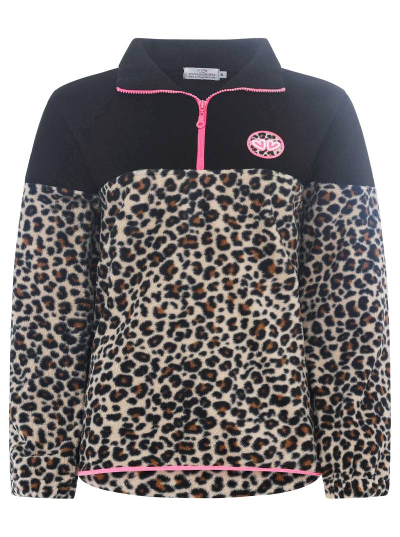 Zwillingsherz Troyer »"Leo Lover"«, mit Fleece Muster von Zwillingsherz