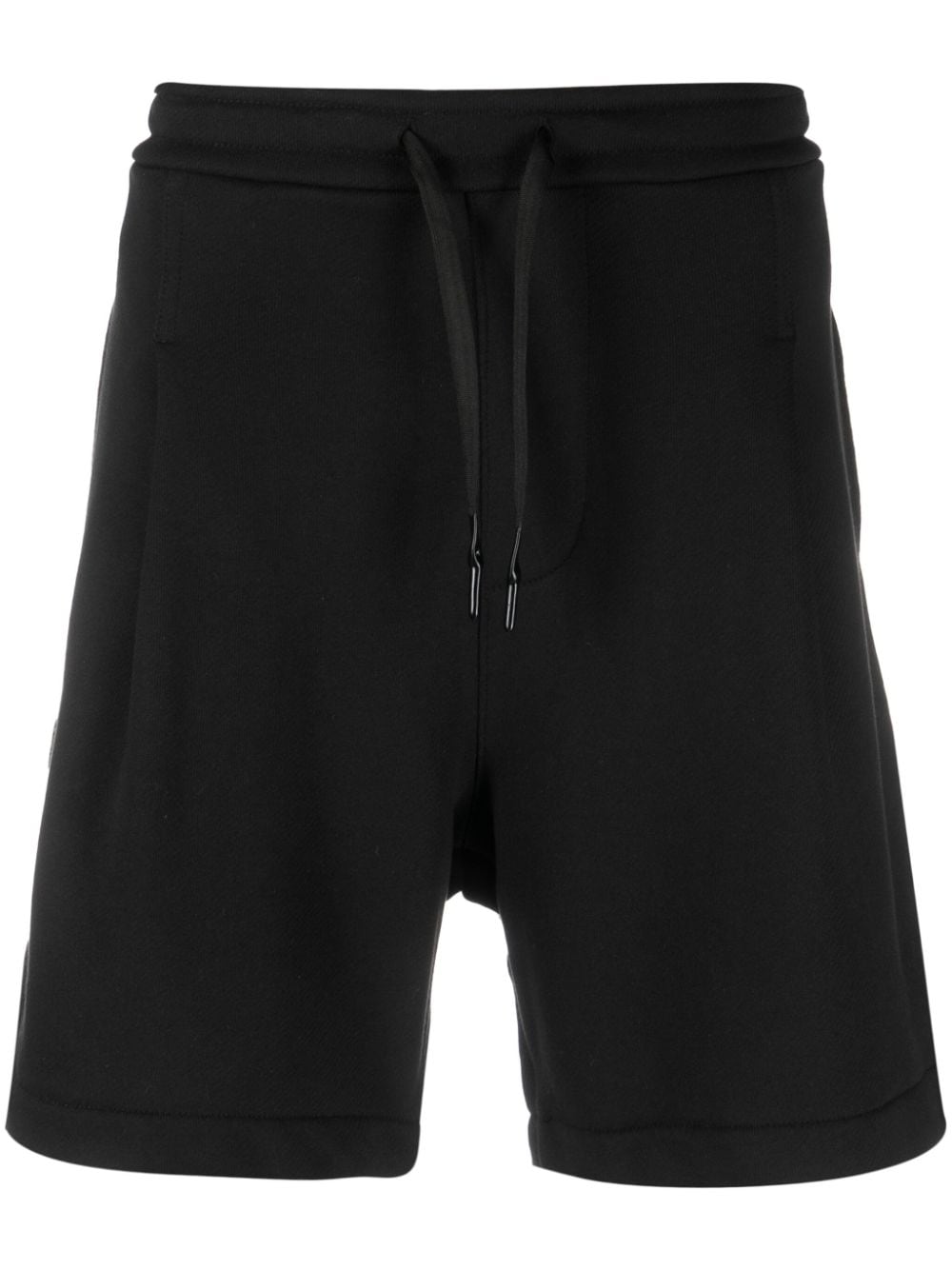 A Paper Kid drawstring cotton track shorts - Black von A Paper Kid