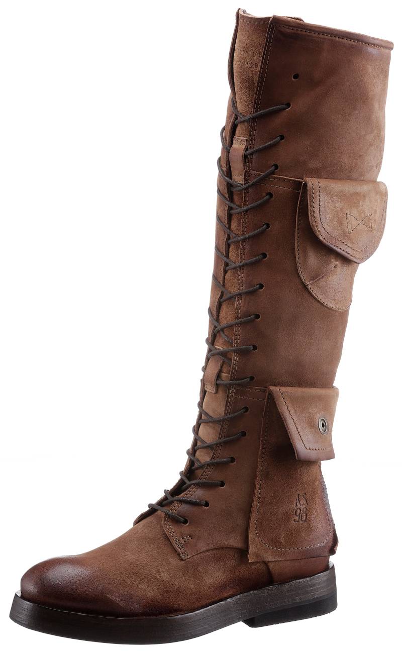 A.S.98 Schnürstiefel »TESSA«, mit 2 kleinen Täschchen am Schaft von a.s.98