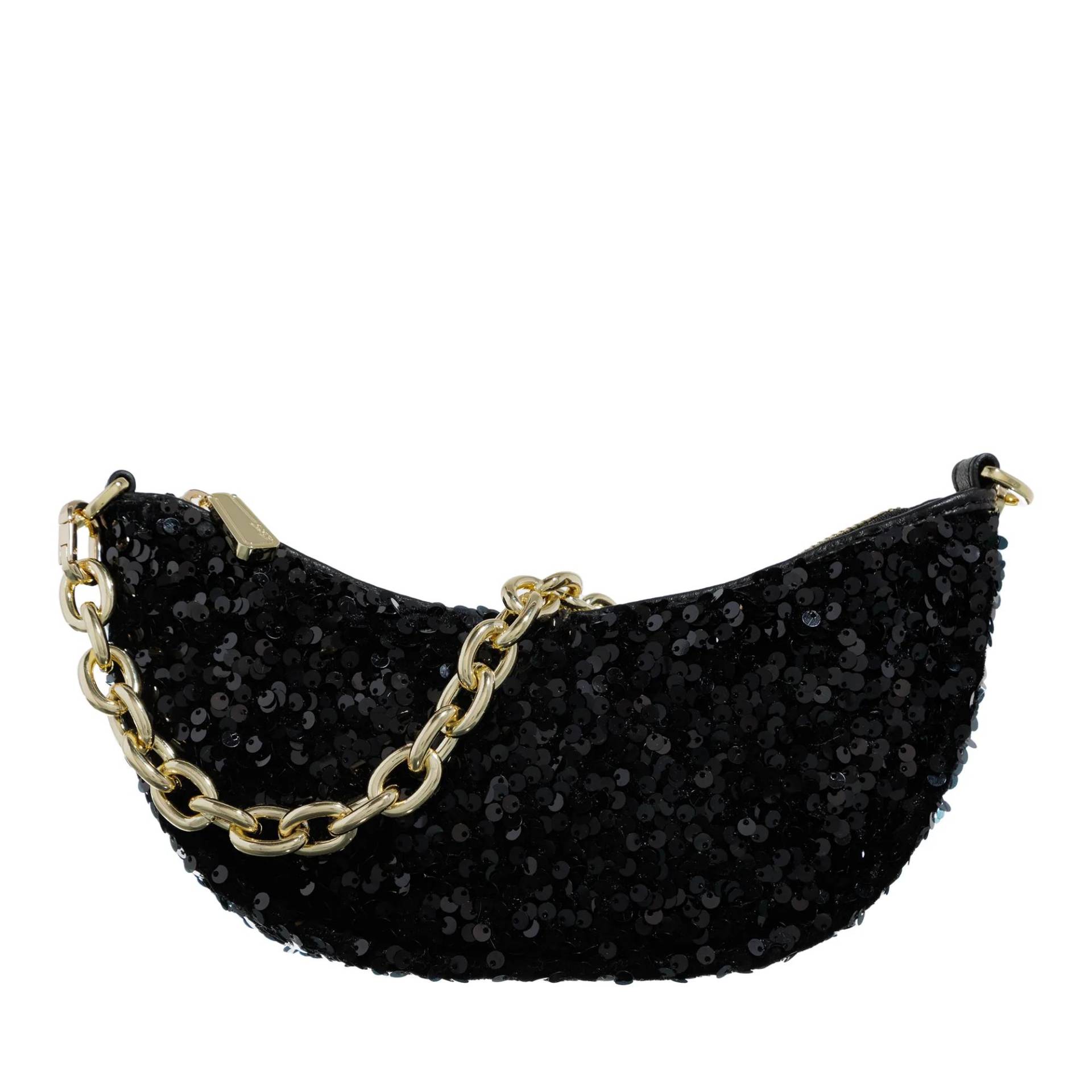 Abro Handtasche - Schultertasche Moon/ Black/Gold - Gr. unisize - in Schwarz - für Damen von abro