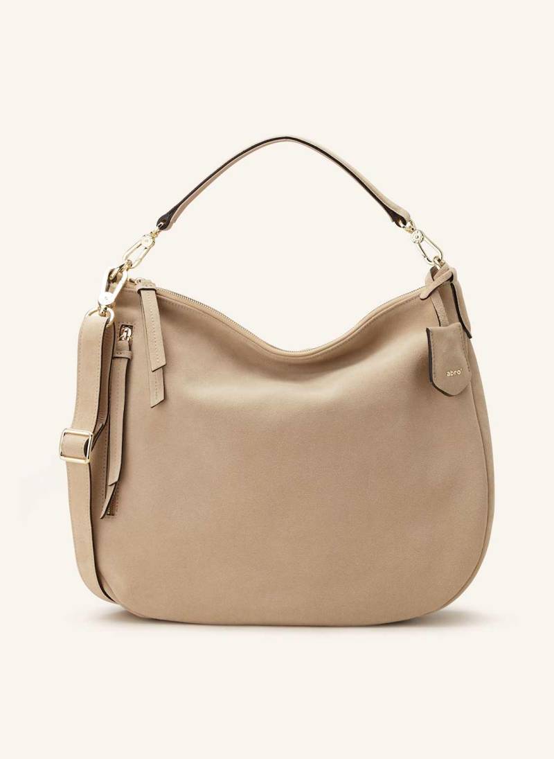 Abro Hobo-Bag Juna Big beige von abro