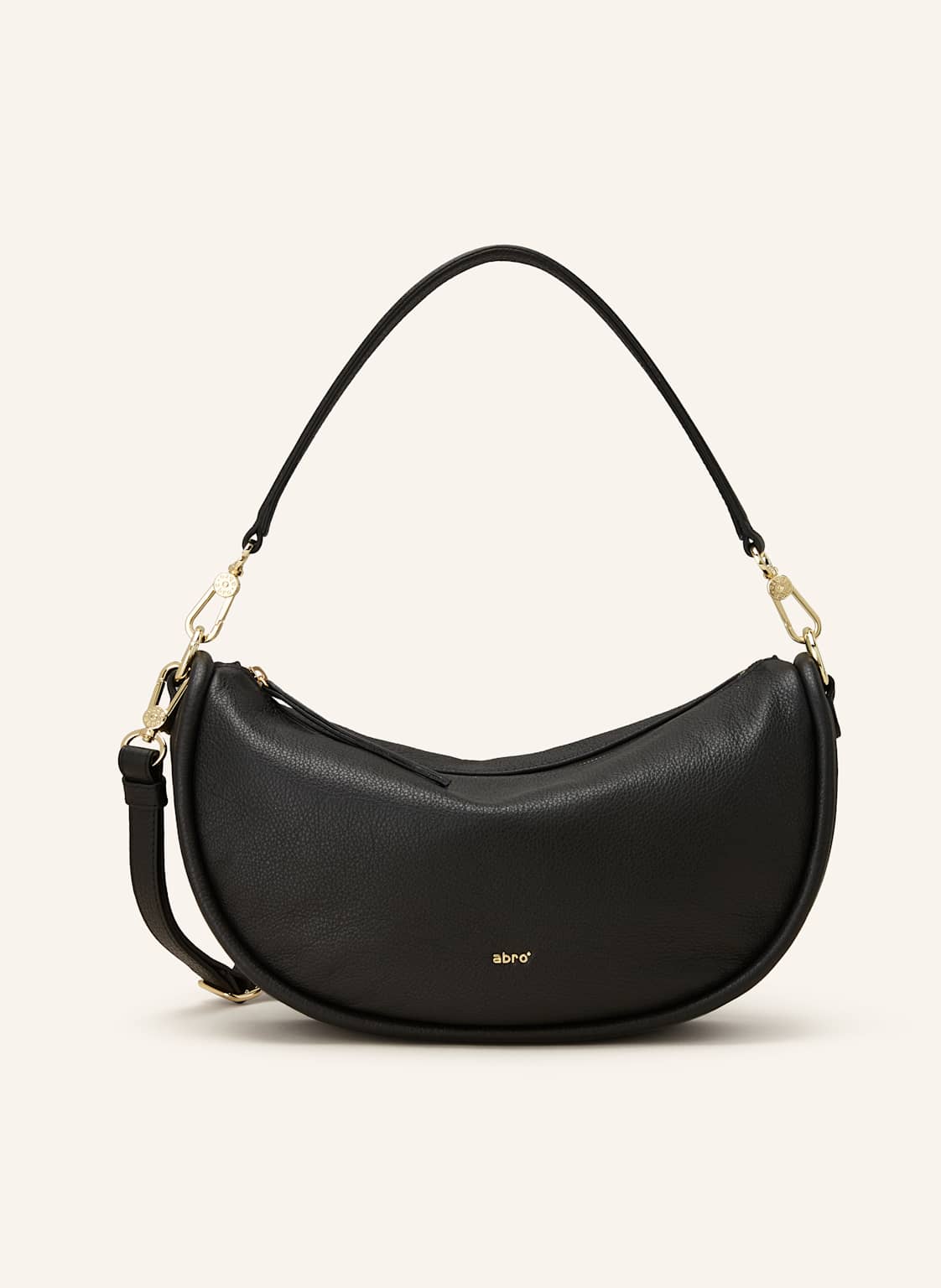 Abro Hobo-Bag Willow Small schwarz Abro Hobo-Bag Willow Small schwarz von abro