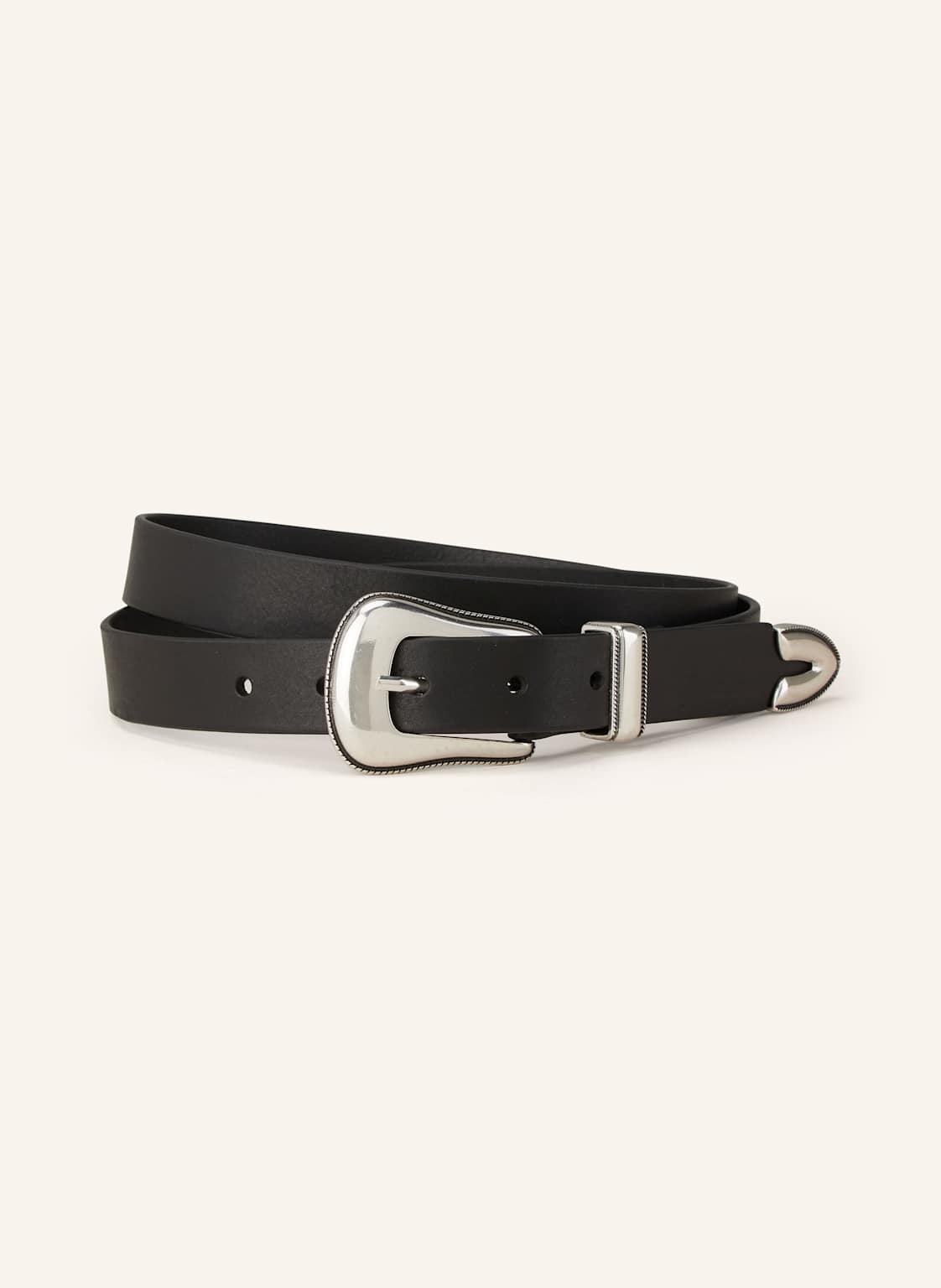 Abro Ledergürtel schwarz Abro Ledergürtel schwarz von abro