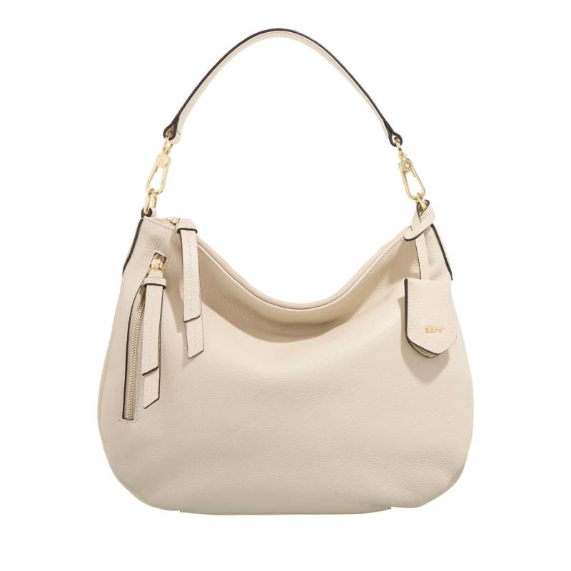 Abro Schultertasche - Beutel Juna Small - Gr. unisize - in Creme - für Damen von abro