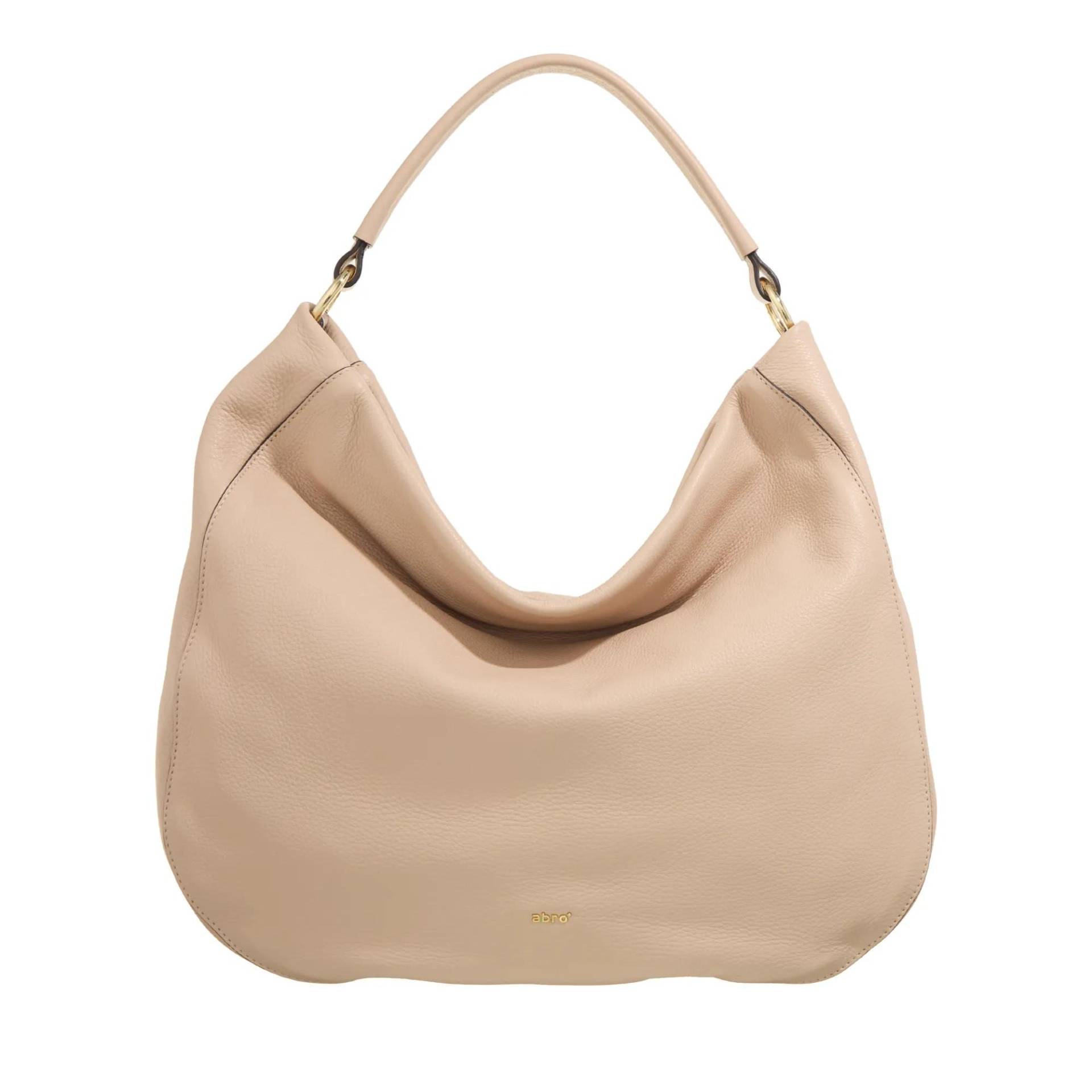 Abro Schultertasche - Beutel Mia - Gr. unisize - in Beige - für Damen von abro