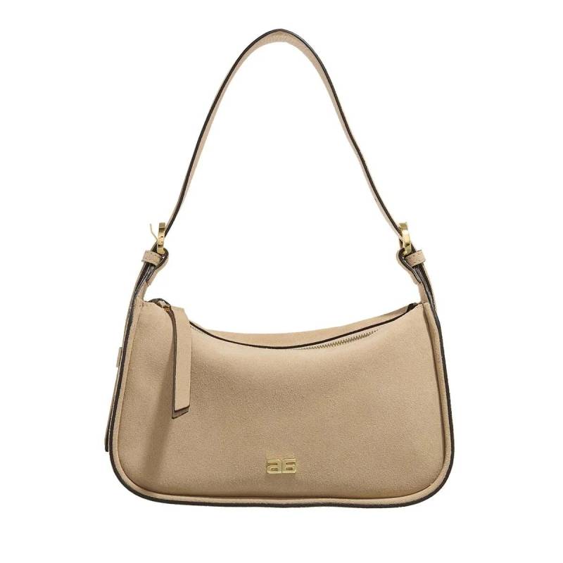 Abro Schultertasche - Schultertasche Best Friend - Gr. unisize - in Beige - für Damen von abro