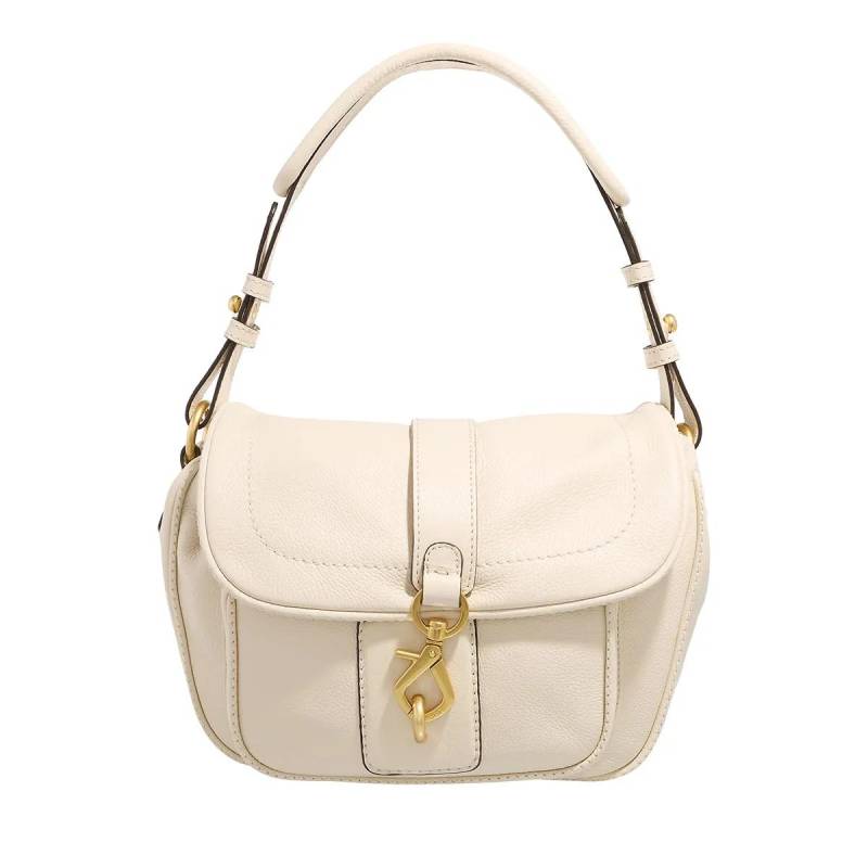 Abro Schultertasche - Schultertasche Star Saddle - Gr. unisize - in Creme - für Damen von abro