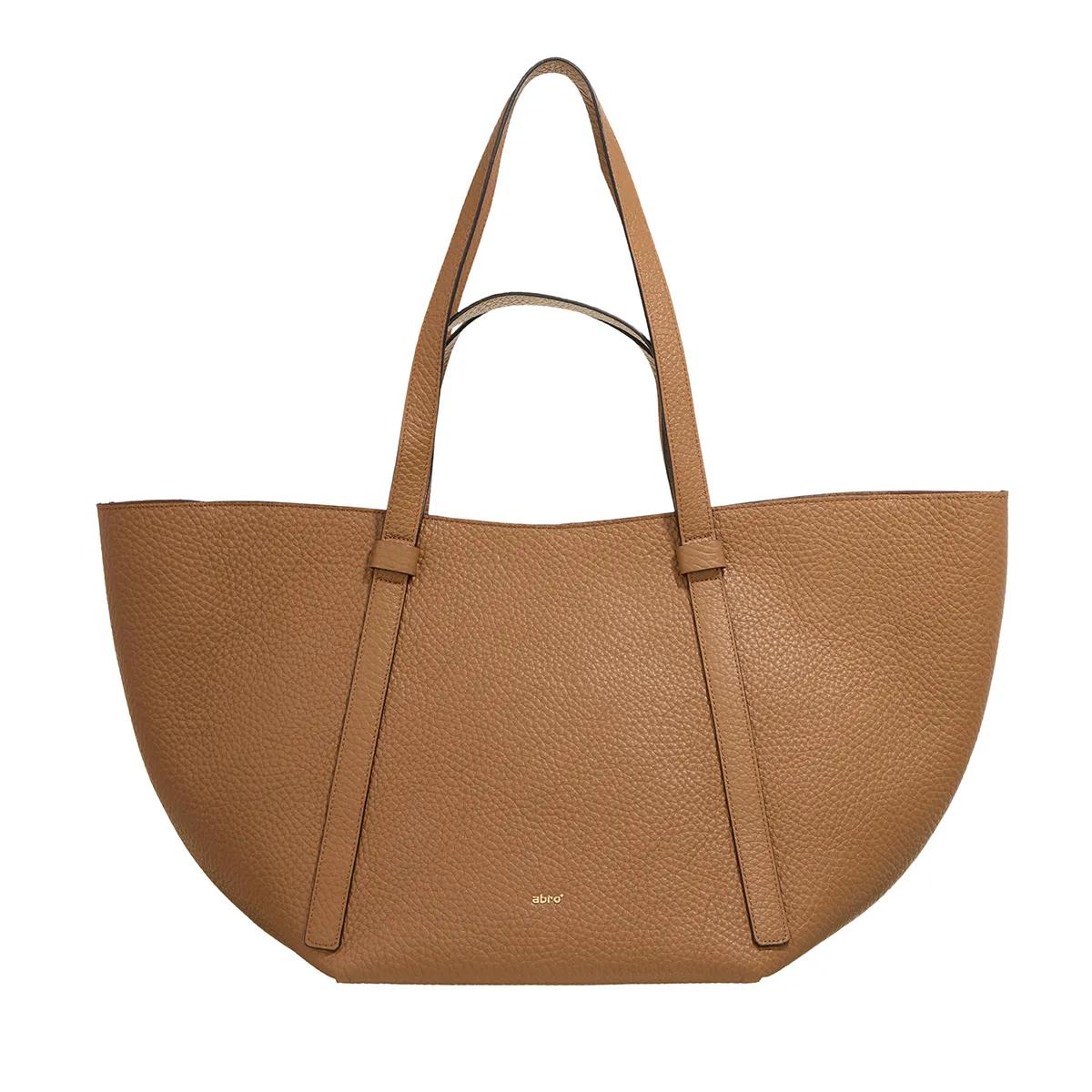 Abro Schultertasche - Shopper Cosmo - Gr. unisize - in Braun - für Damen von abro