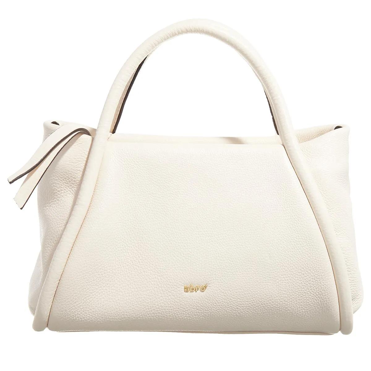 Abro Schultertasche - Shopper Willow - Gr. unisize - in Creme - für Damen von abro