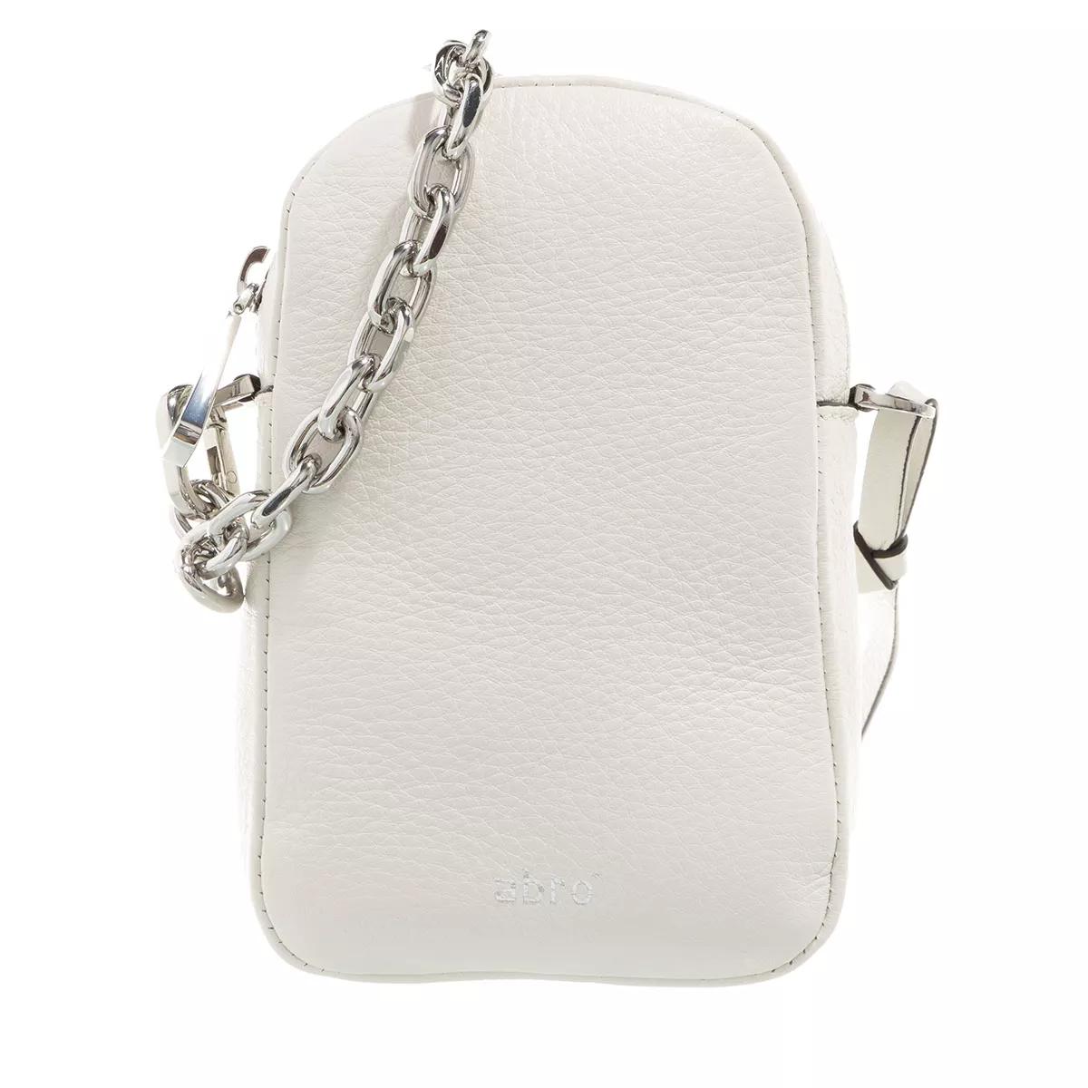 Abro Schultertasche - Umhängetasche Kira - Gr. unisize - in Creme - für Damen von abro