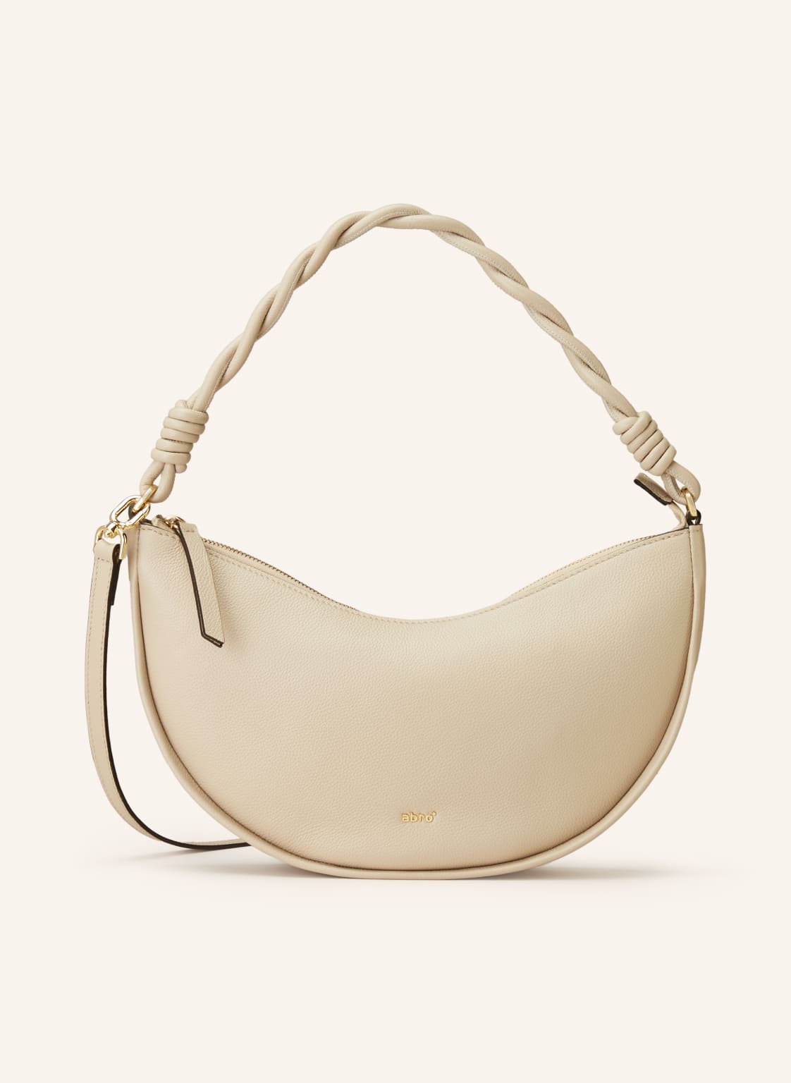 Abro Schultertasche beige von abro