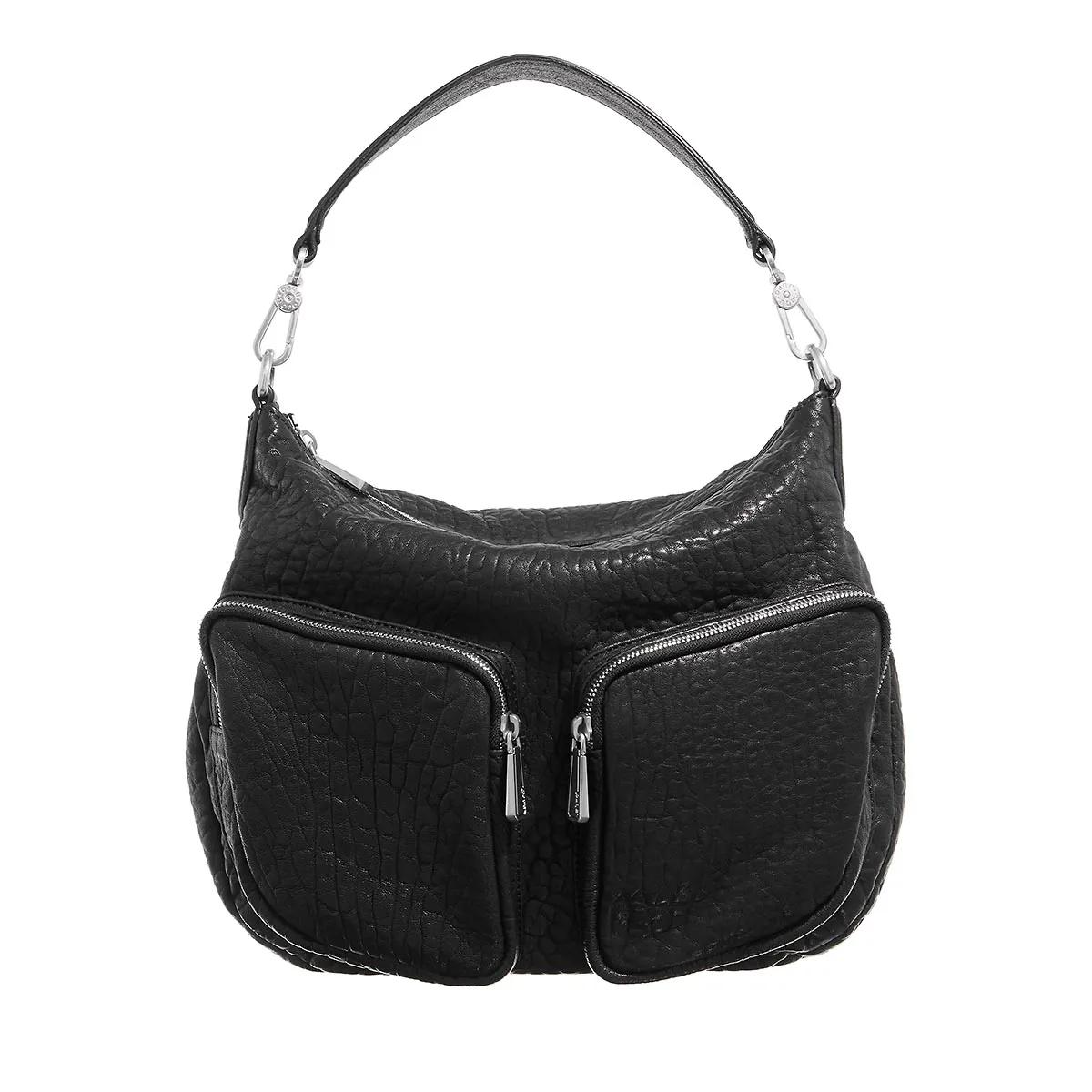 Abro Schultertasche - Beutel Cargo/ Black/Nickel - Gr. unisize - in Schwarz - für Damen von abro