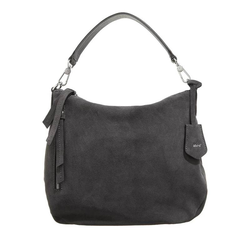 Abro Schultertasche - Beutel Juna Medium/ D.Grey - Gr. unisize - in Grau - für Damen von abro