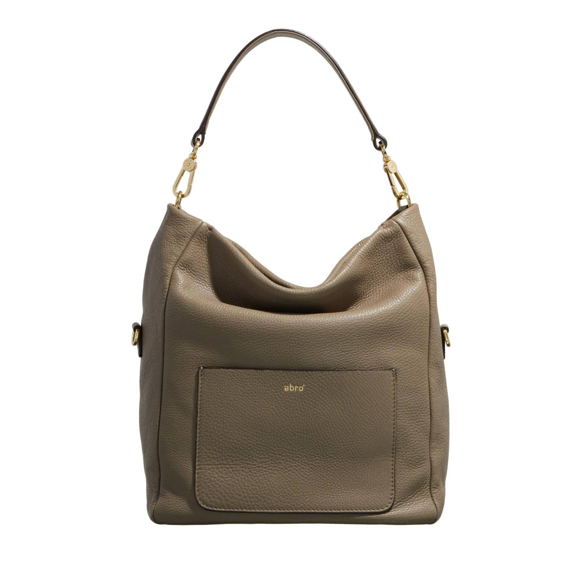 Abro Schultertasche - Beutel Raquel Small/ Tope - Gr. unisize - in Taupe - für Damen von abro