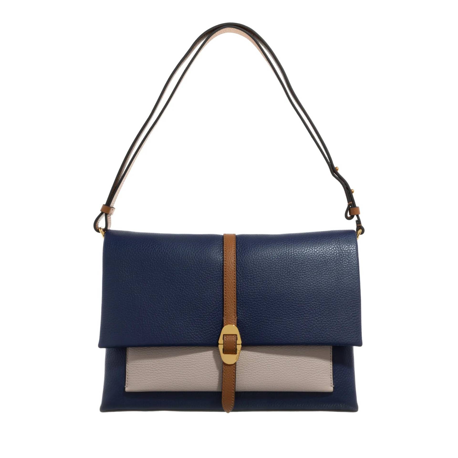 Coccinelle Schultertasche - Coccinelledorian Tricolor - Gr. unisize - in Blau - für Damen Coccinelle Schultertasche - Coccinelledorian Tricolor - Gr. unisize - in Blau - für Damen von Coccinelle