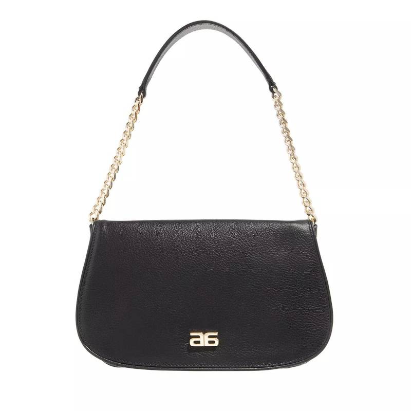 Abro Schultertasche - Umhängetasche Clara/ Black/Gold - Gr. unisize - in Schwarz - für Damen von abro