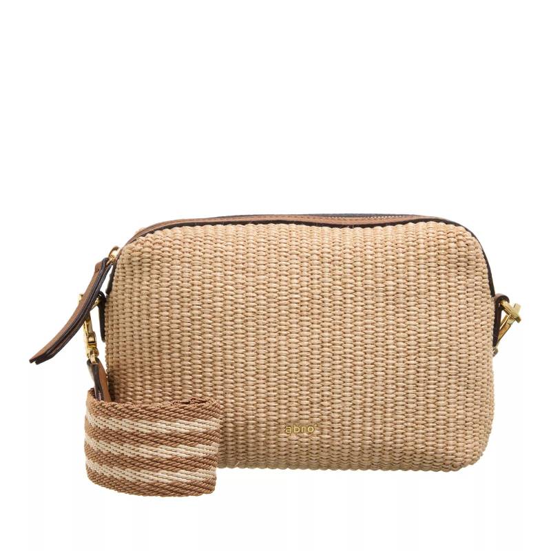 Abro Schultertasche - Umhängetasche - Gr. unisize - in Beige - für Damen von abro