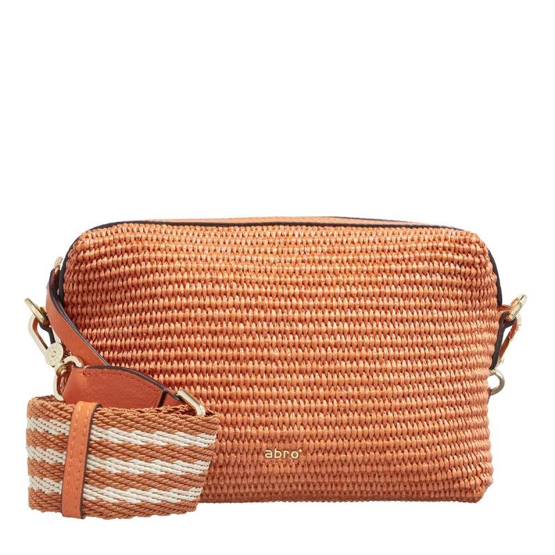 Abro Schultertasche - Umhängetasche - Gr. unisize - in Orange - für Damen von abro