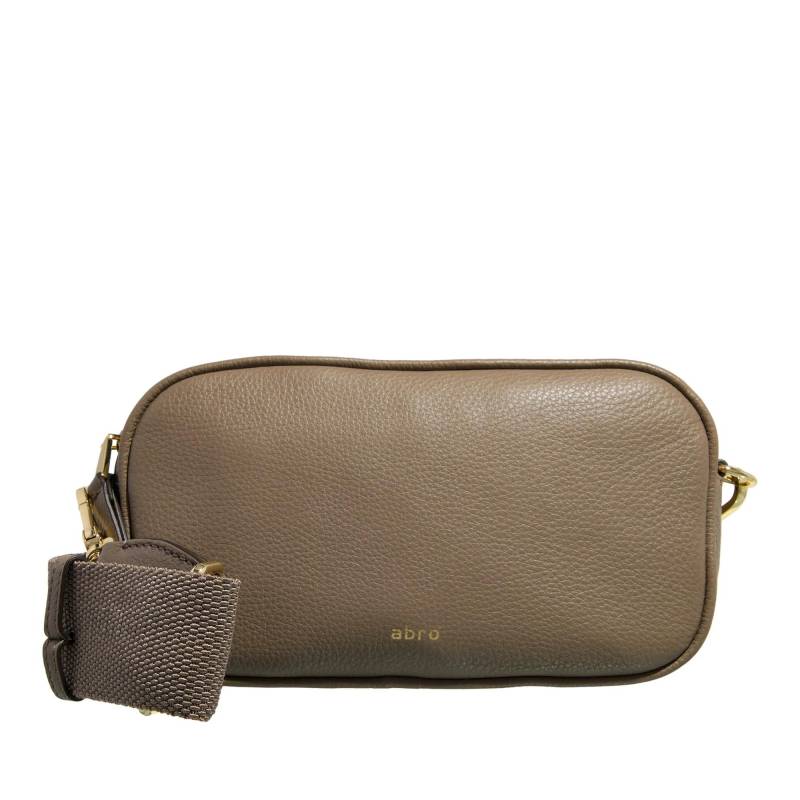 Abro Schultertasche - Umhängetasche Tina Big/ Tope - Gr. unisize - in Taupe - für Damen von abro