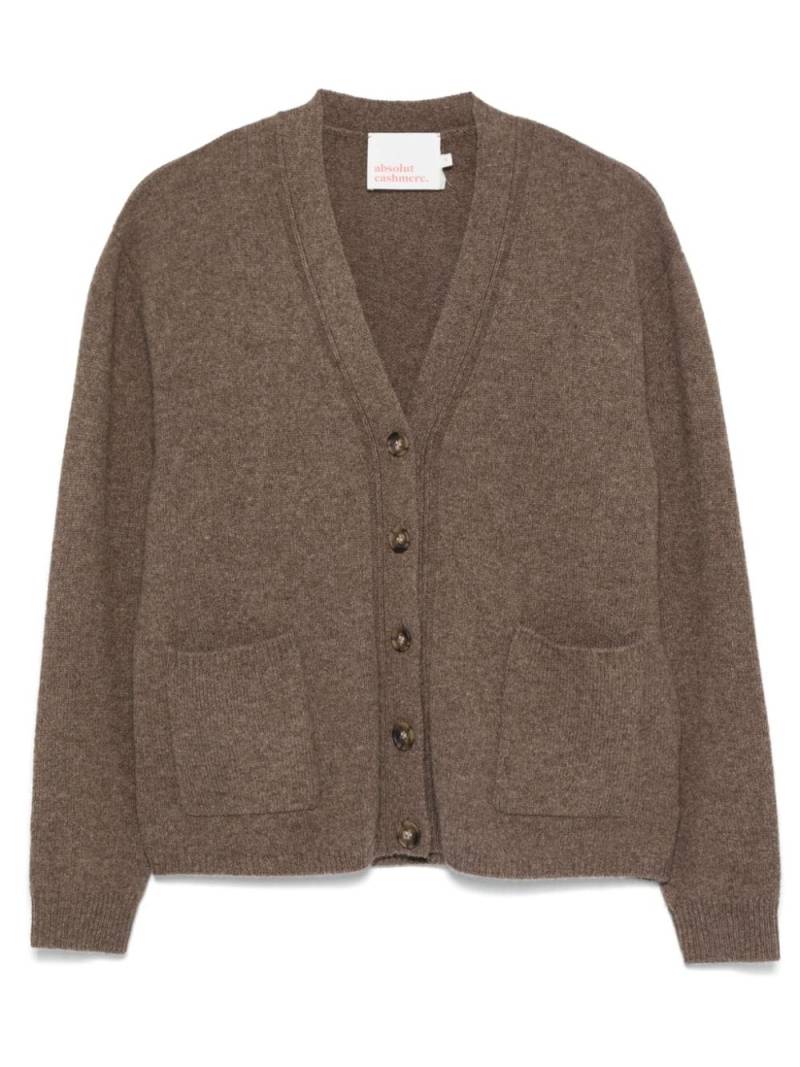 absolut cashmere Shakespeare cardigan - Brown von absolut cashmere