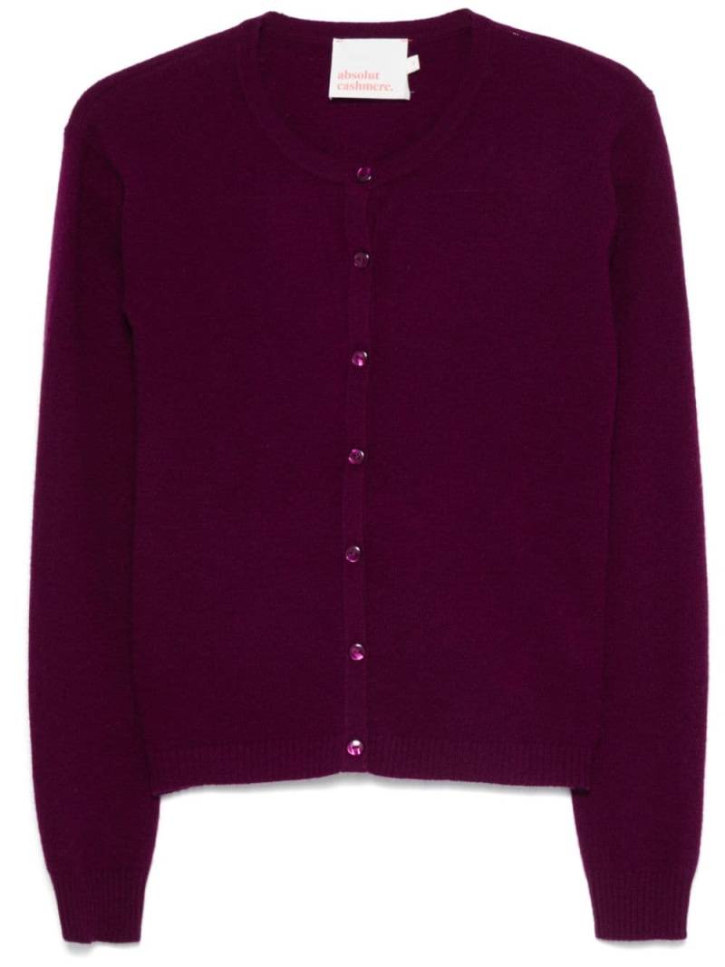 absolut cashmere Sunniva cardigan - Purple von absolut cashmere