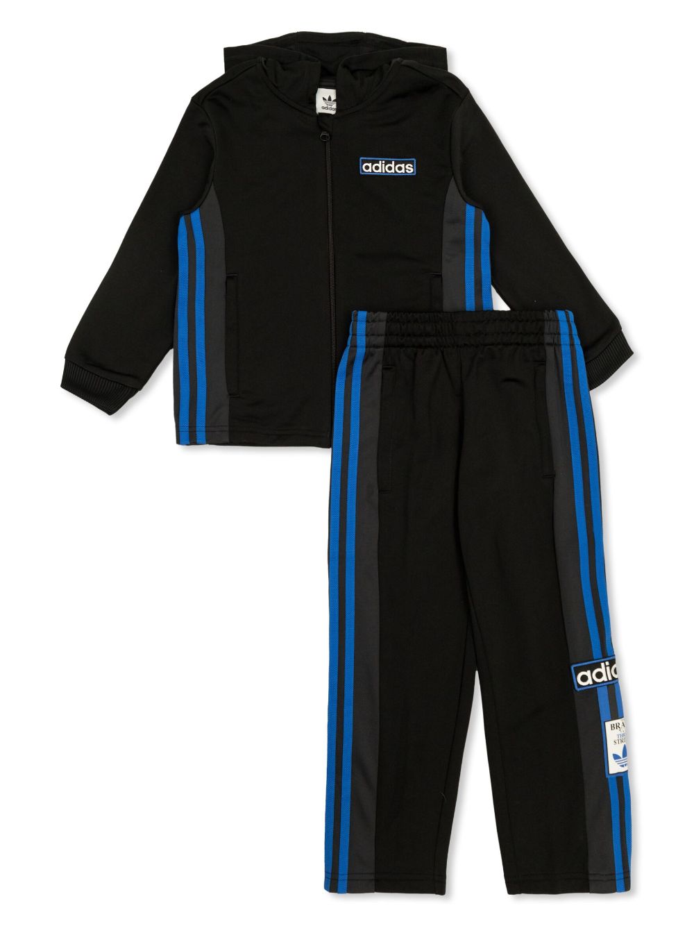 adidas Kids Adibreak tracksuit set - Black von adidas Kids