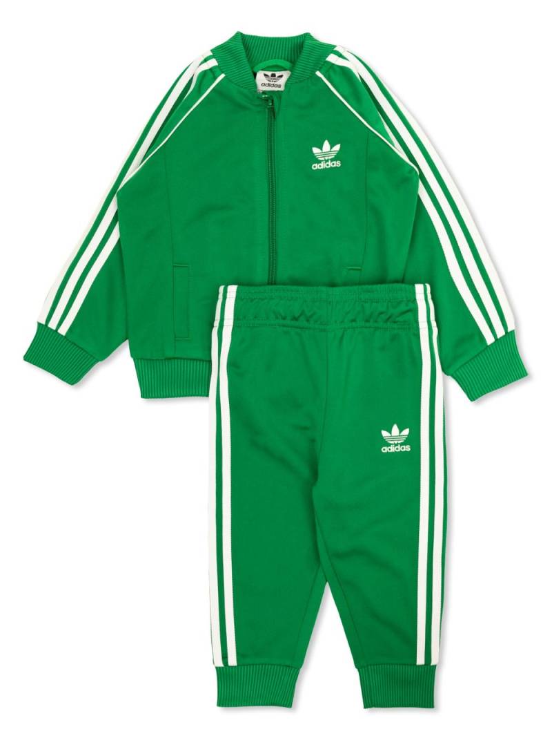 adidas Kids Adicolour SST track suit - Green von adidas Kids