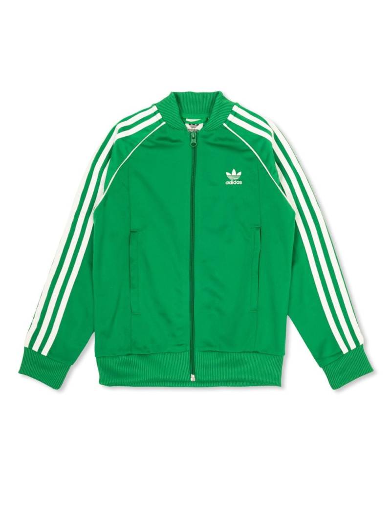 adidas Kids Adicolour Superstar track jacket - Green von adidas Kids